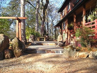 Auburn residence front yard after the landscape design